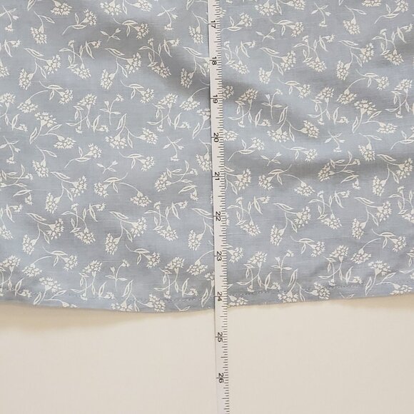 JOIE Peasant Blouse Women's Size Small Embroidered Blue Boho Cottage Core Fairy - Picture 9 of 16